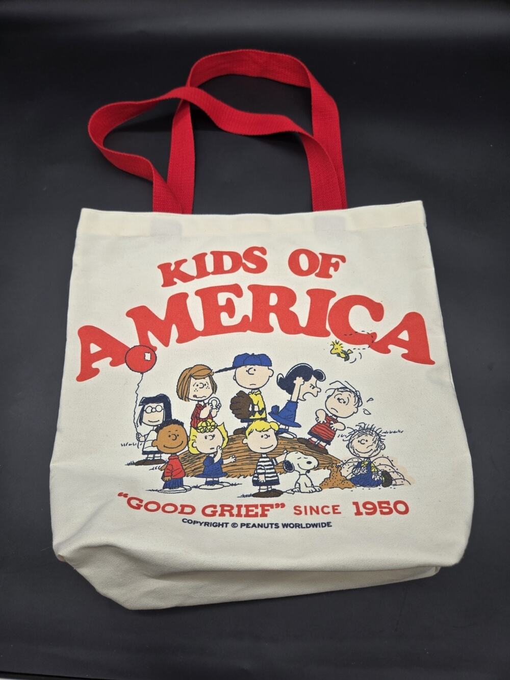 Peanuts Snoopy canvas Tote